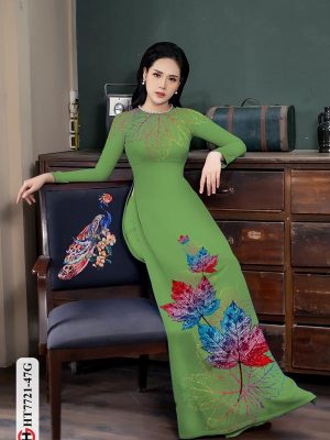 vai ao dai hinh la phong (11)